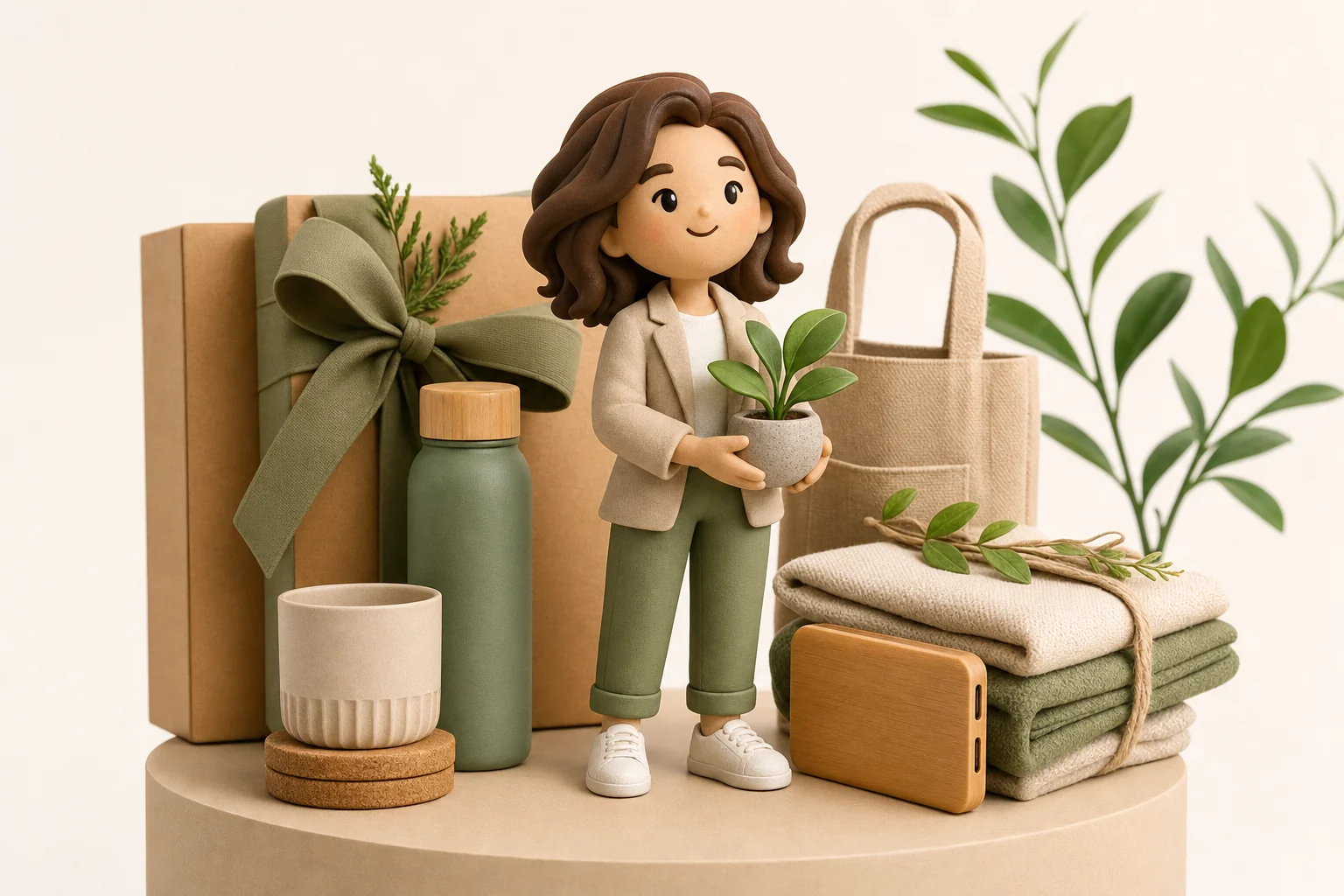 Figurines 3D personnalisées pour cadeaux entreprise écologiques RSE 2026