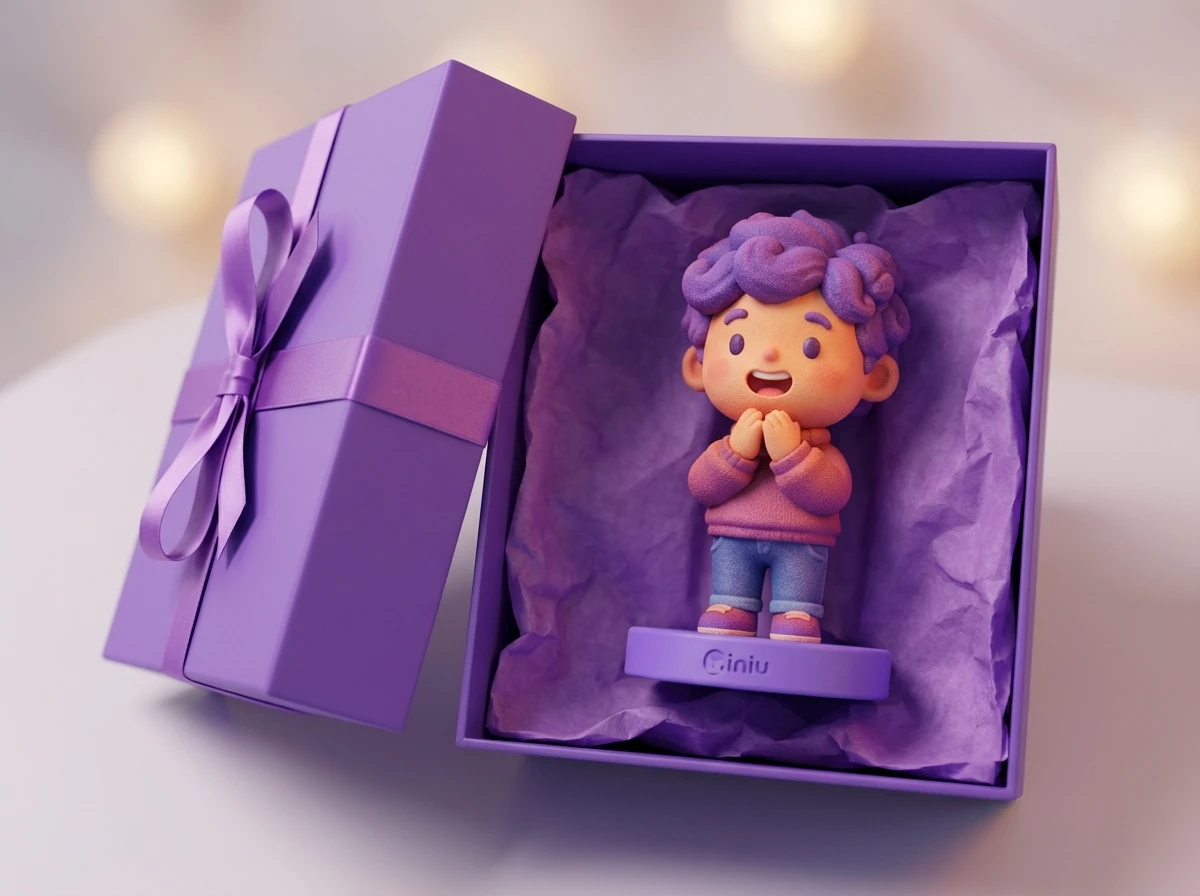 Guide pour offrir une figurine 3D personnalisée en cadeau surprise