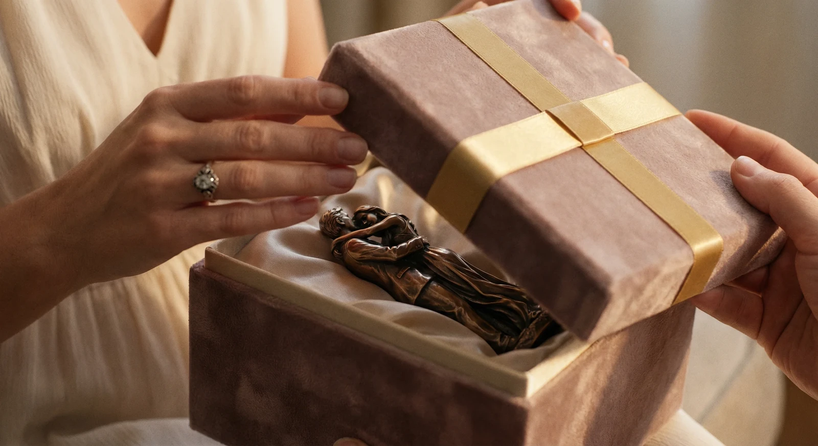 Figurine 3D personnalisée offerte en cadeau avec emballage premium