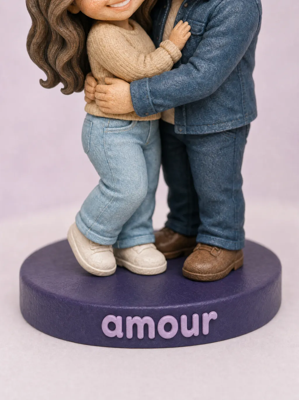 Figurine de couple personnalisée à partir de votre photo — vue 5