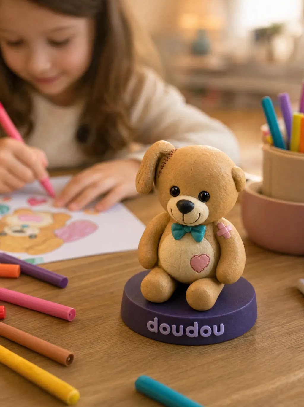 Figurine à partir d'un dessin d'enfant — vue 3