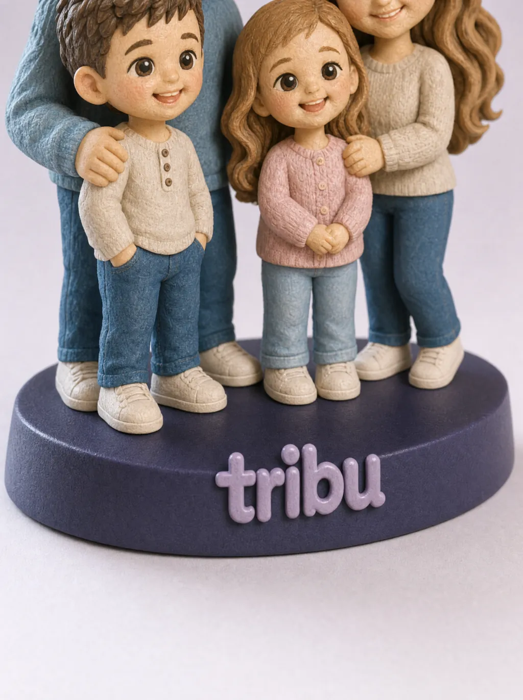 Figurine de famille personnalisée à partir de votre photo — vue 5
