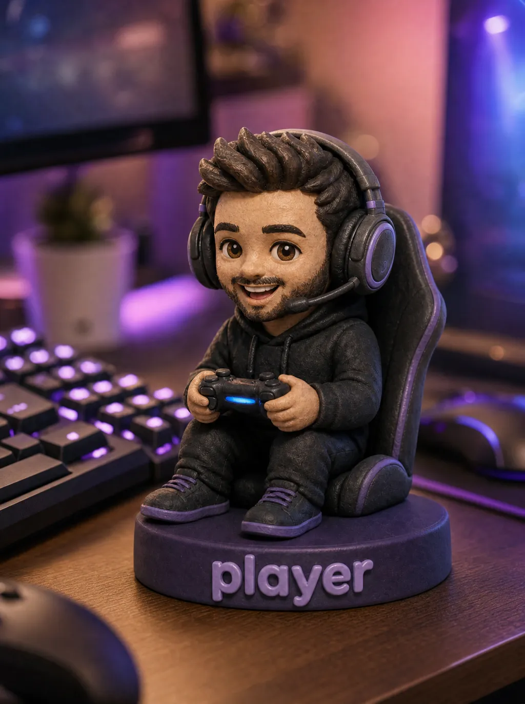 Figurine gaming personnalisée — vue 3