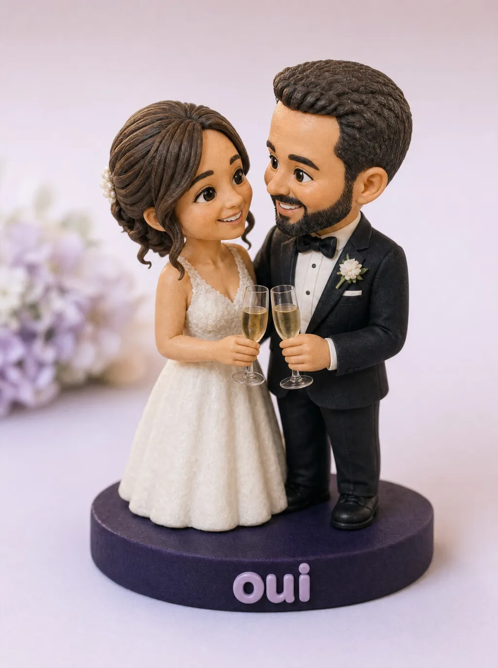 Figurine de mariage personnalisée — vue 2