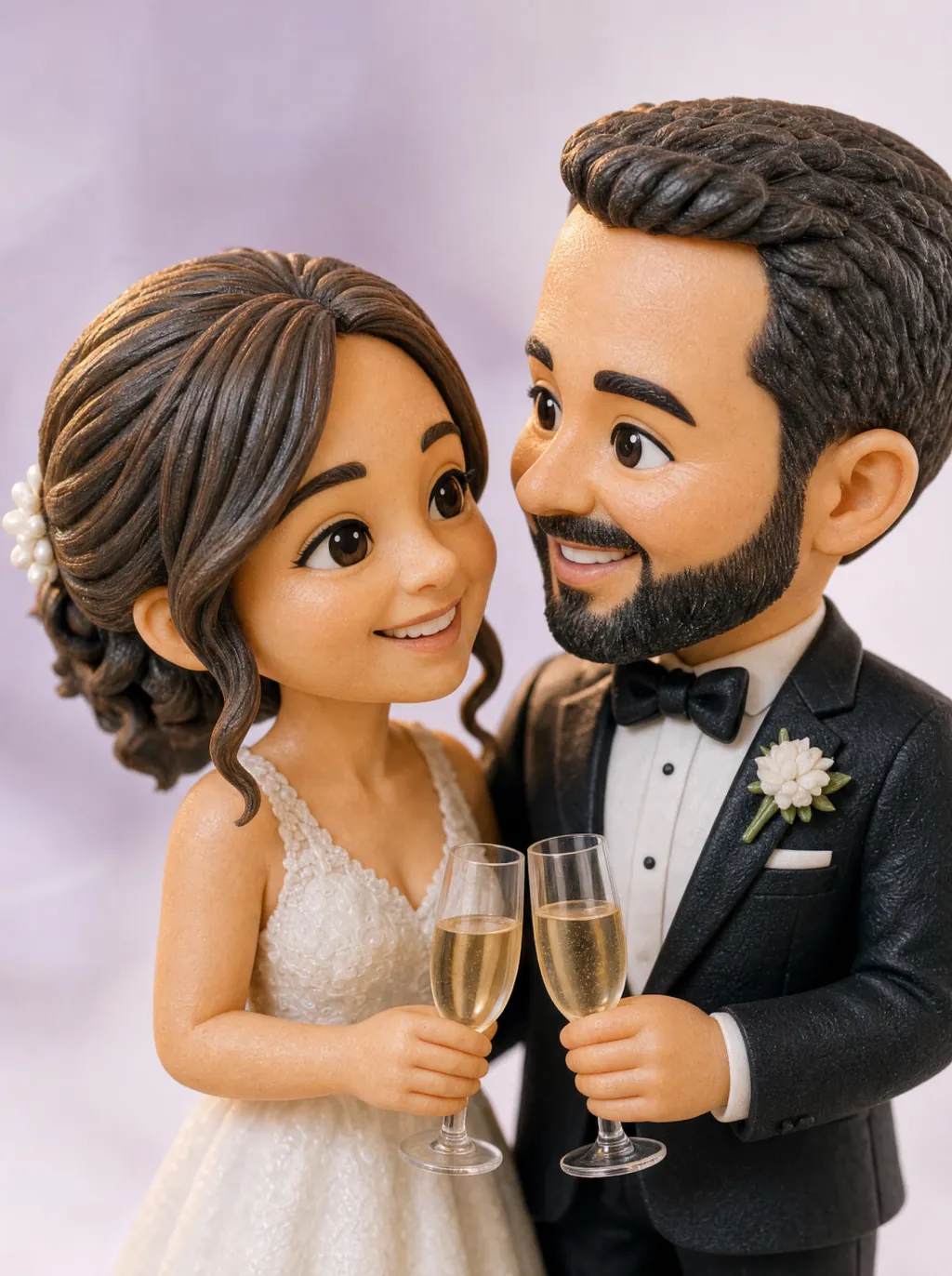 Figurine de mariage personnalisée — vue 4