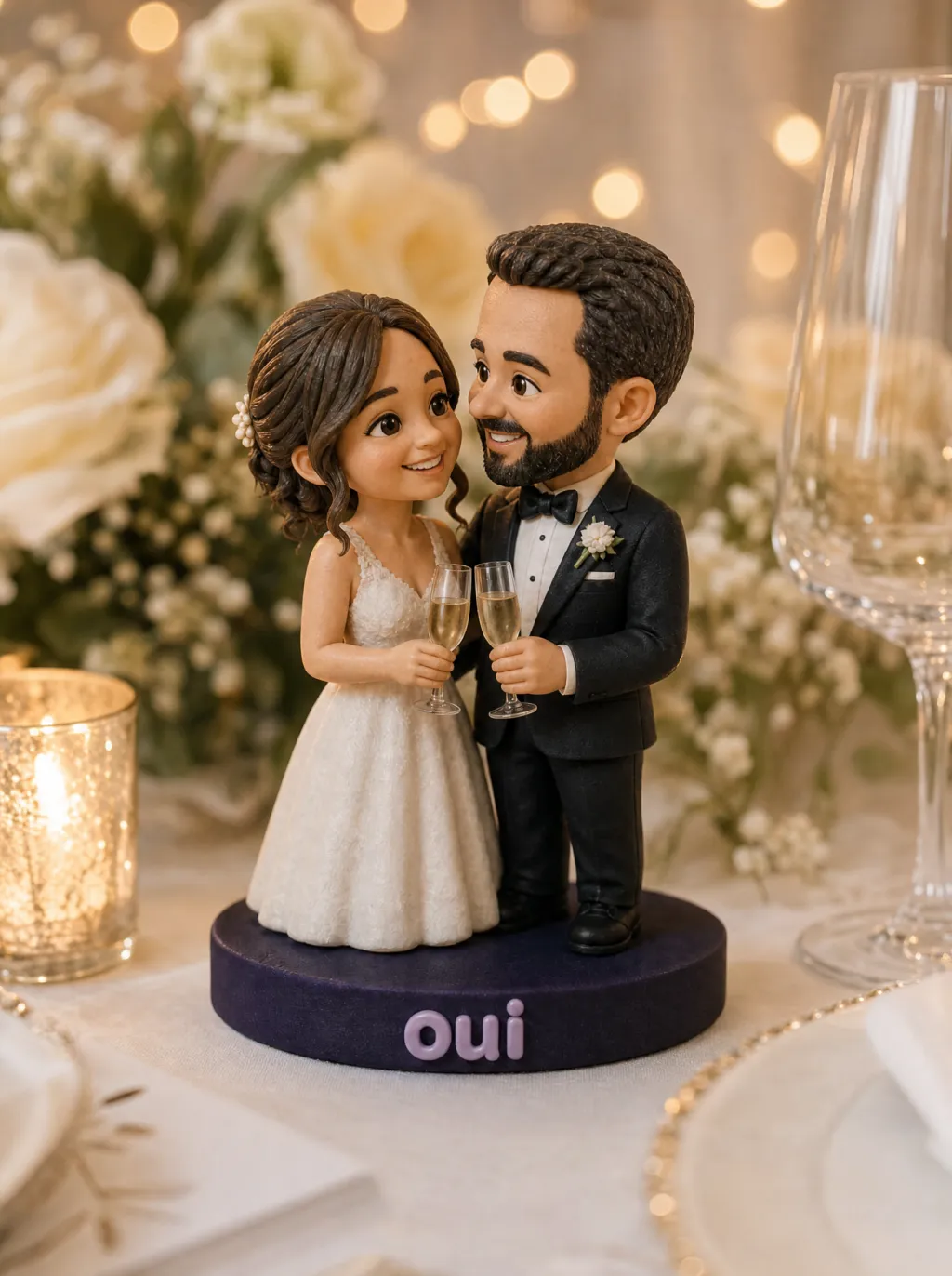 Figurine de mariage personnalisée — vue 3