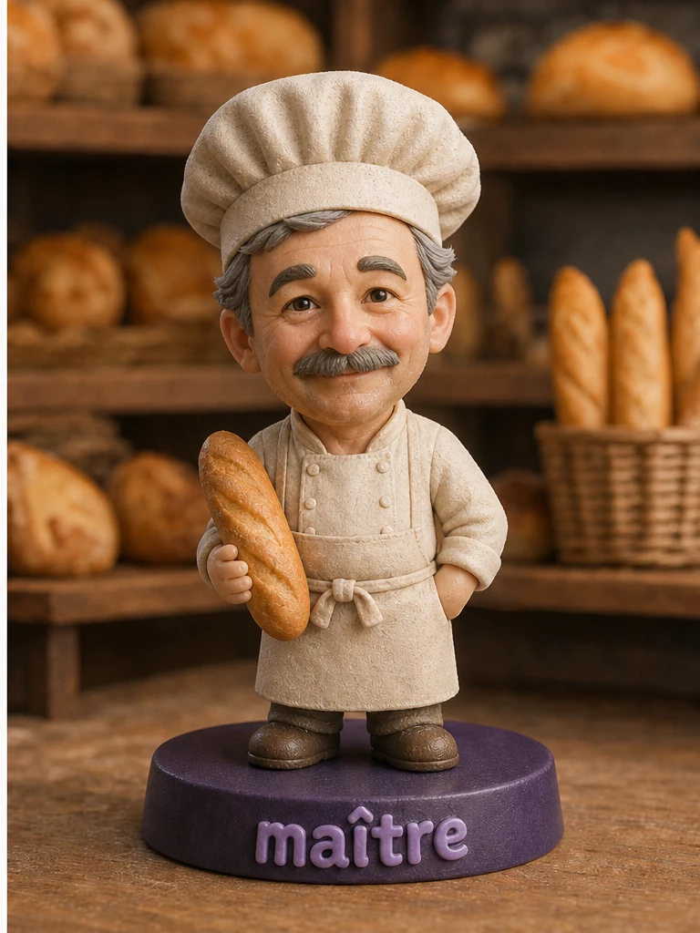Figurine métier personnalisée à partir de votre photo — médecin, pompier, chef… 3D | MiniU