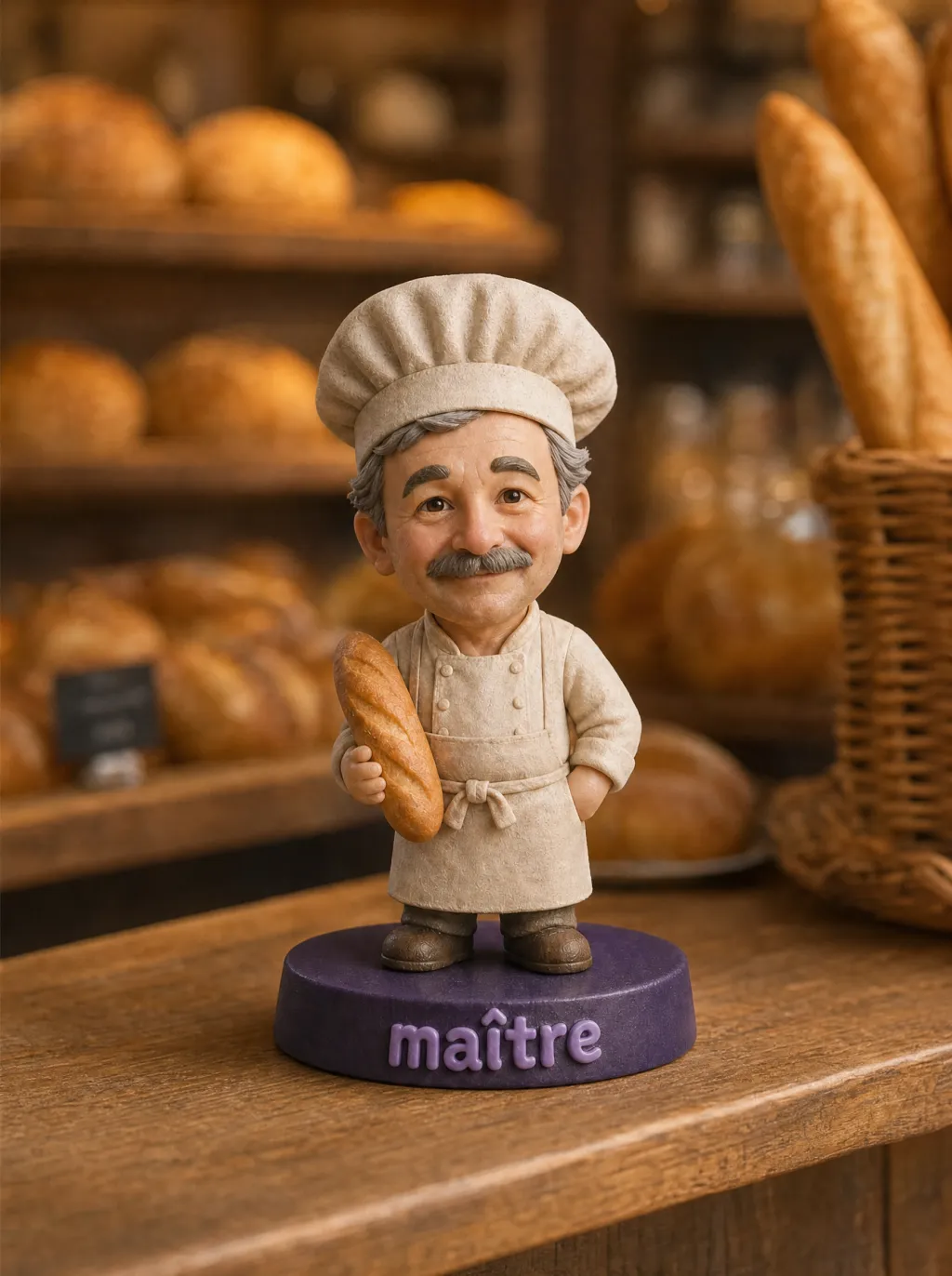 Figurine métier personnalisée à partir de votre photo — vue 3