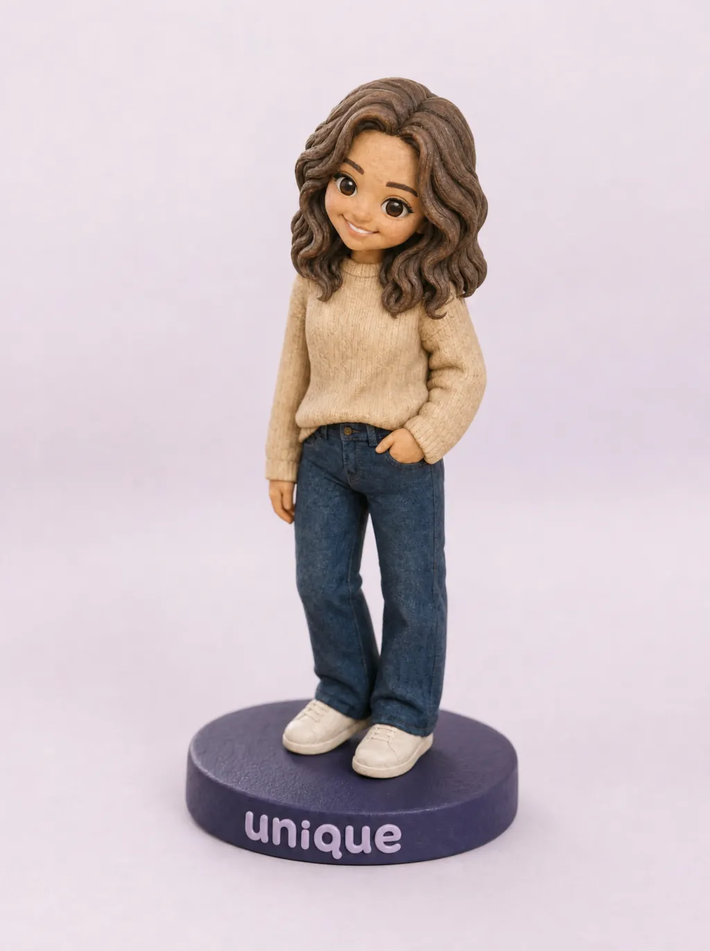 Figurine 1 personne personnalisée — vue 3