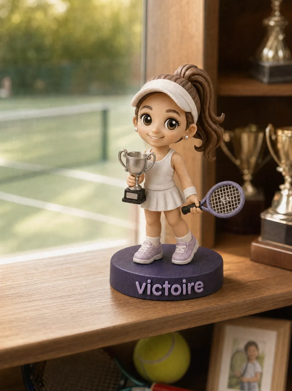 Figurine sport personnalisée à partir de votre photo — vue 3