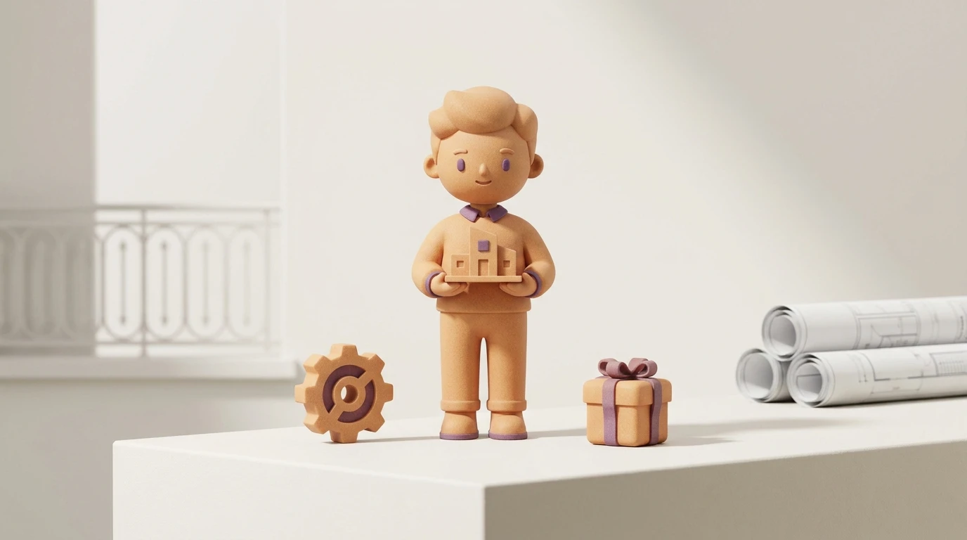 Comparatif des meilleures entreprises d'impression 3D personnalisée en France avec figurine couleur Miniu au premier plan