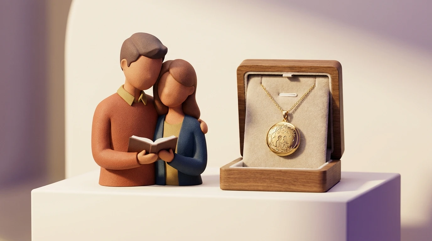 Illustration Miniu pour figurine 3d vs bijou personnalise cadeau avec figurine en resine mate et rendu premium