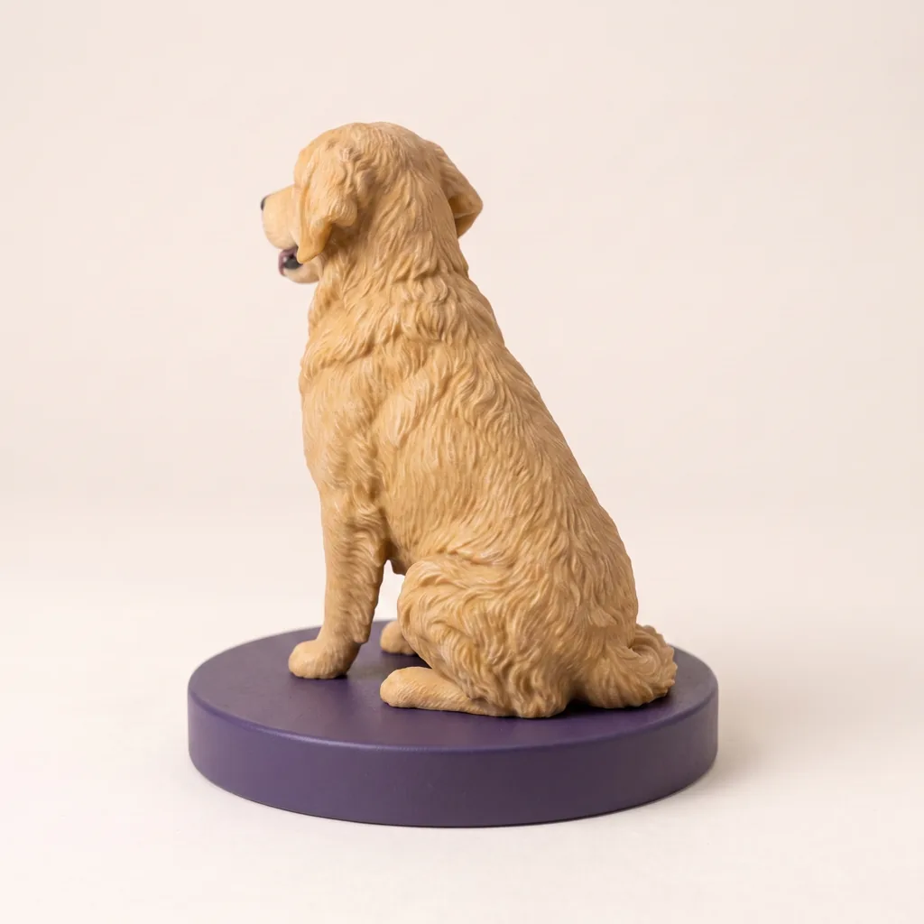Figurine chien personnalisée — vue 2