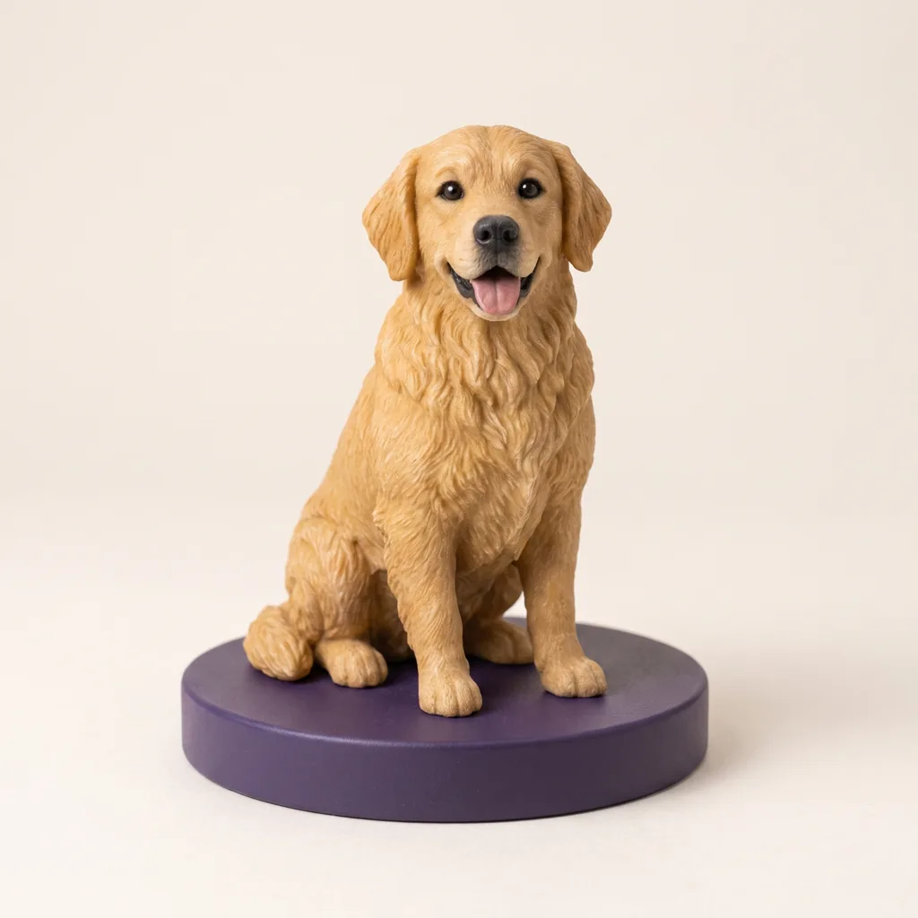 Figurine chien personnalisée — vue 1