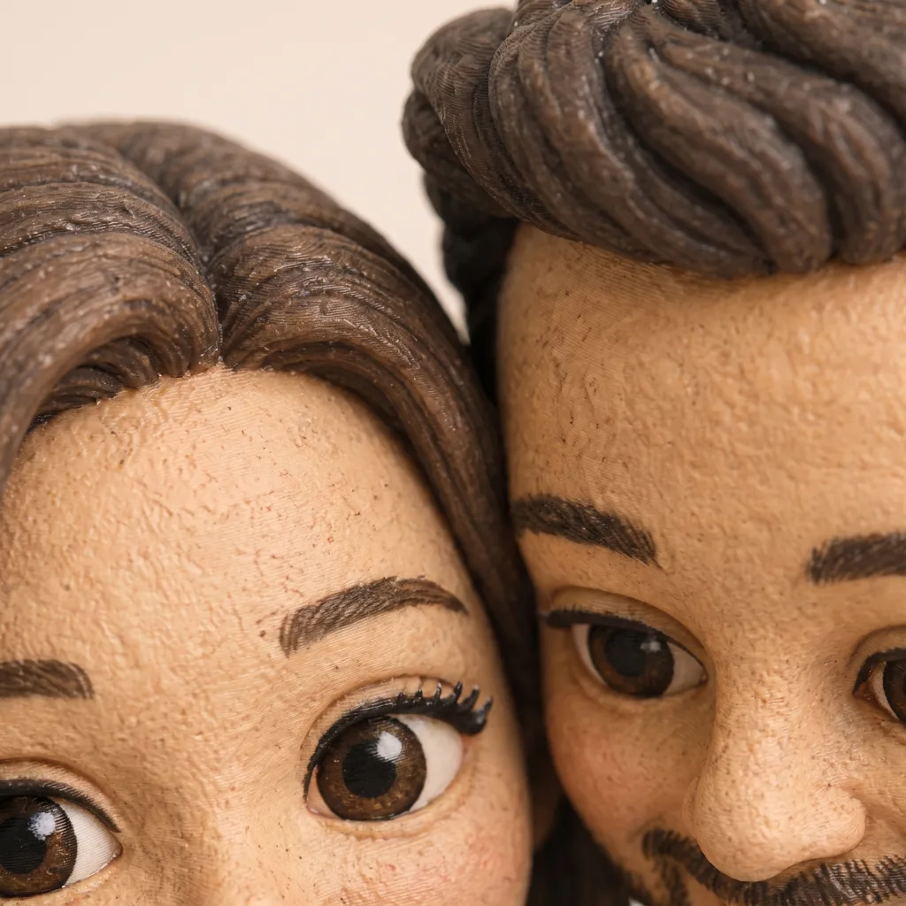 Figurine couple personnalisée — vue 3