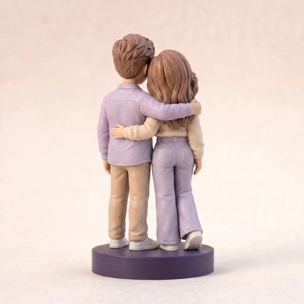 Figurine couple personnalisée — vue 2
