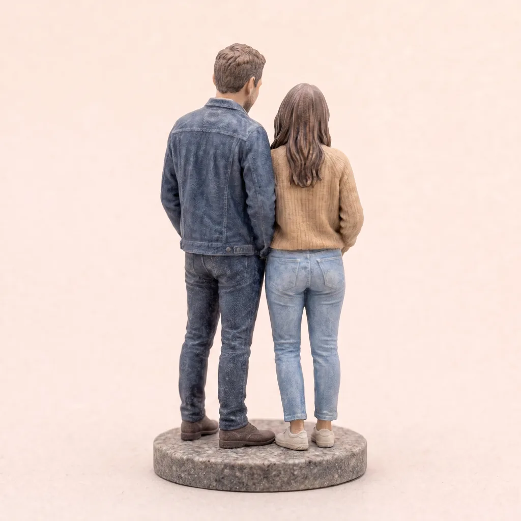 Figurine couple personnalisée — vue 2