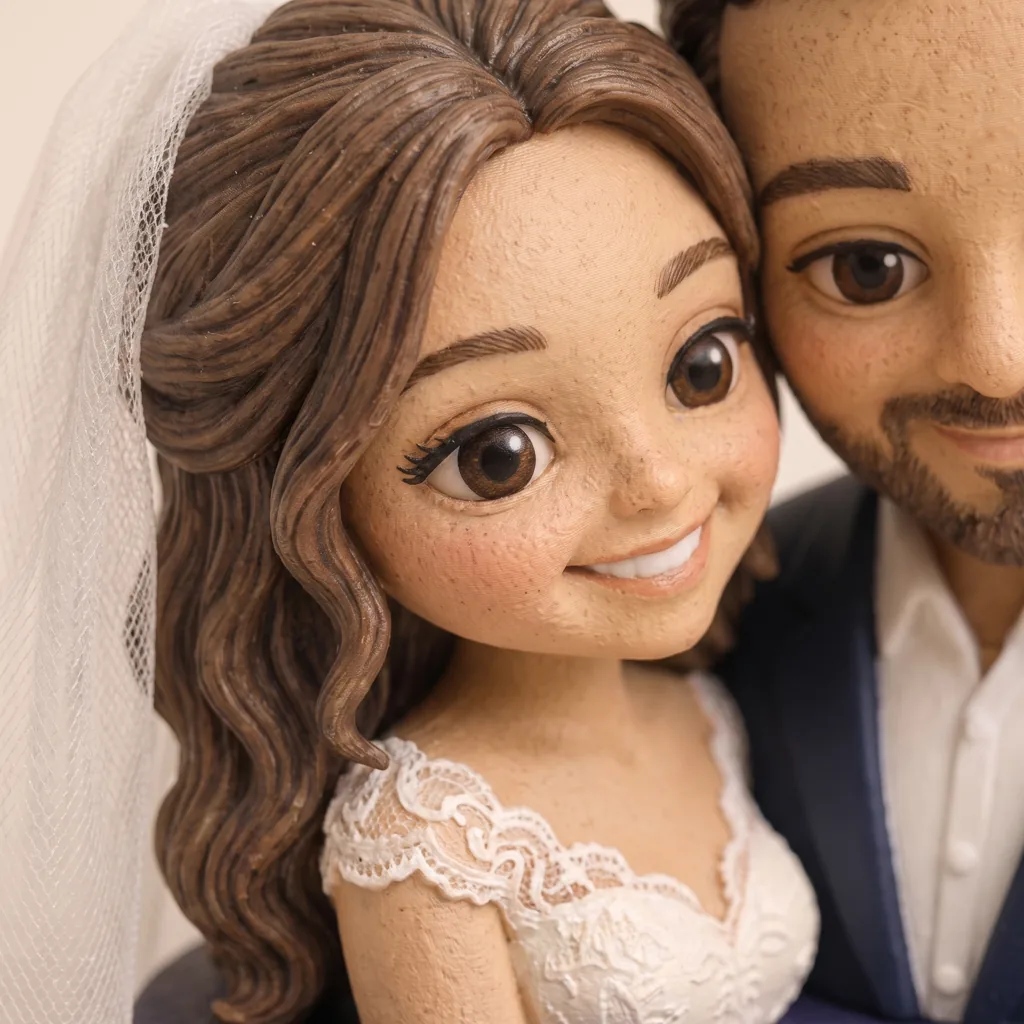 Figurine mariage personnalisée — vue 3