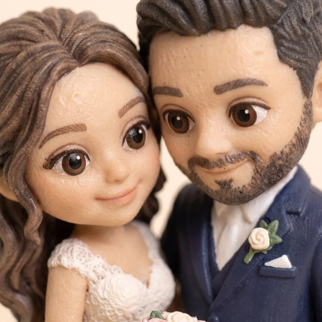 Figurine mariage personnalisée — vue 3