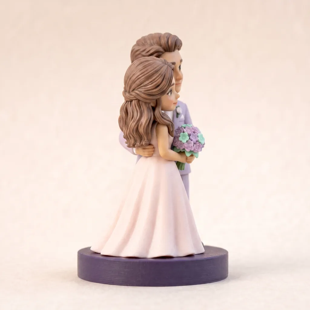 Figurine mariage personnalisée — vue 2
