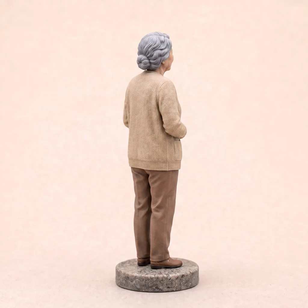 Figurine memorial personnalisée — vue 2