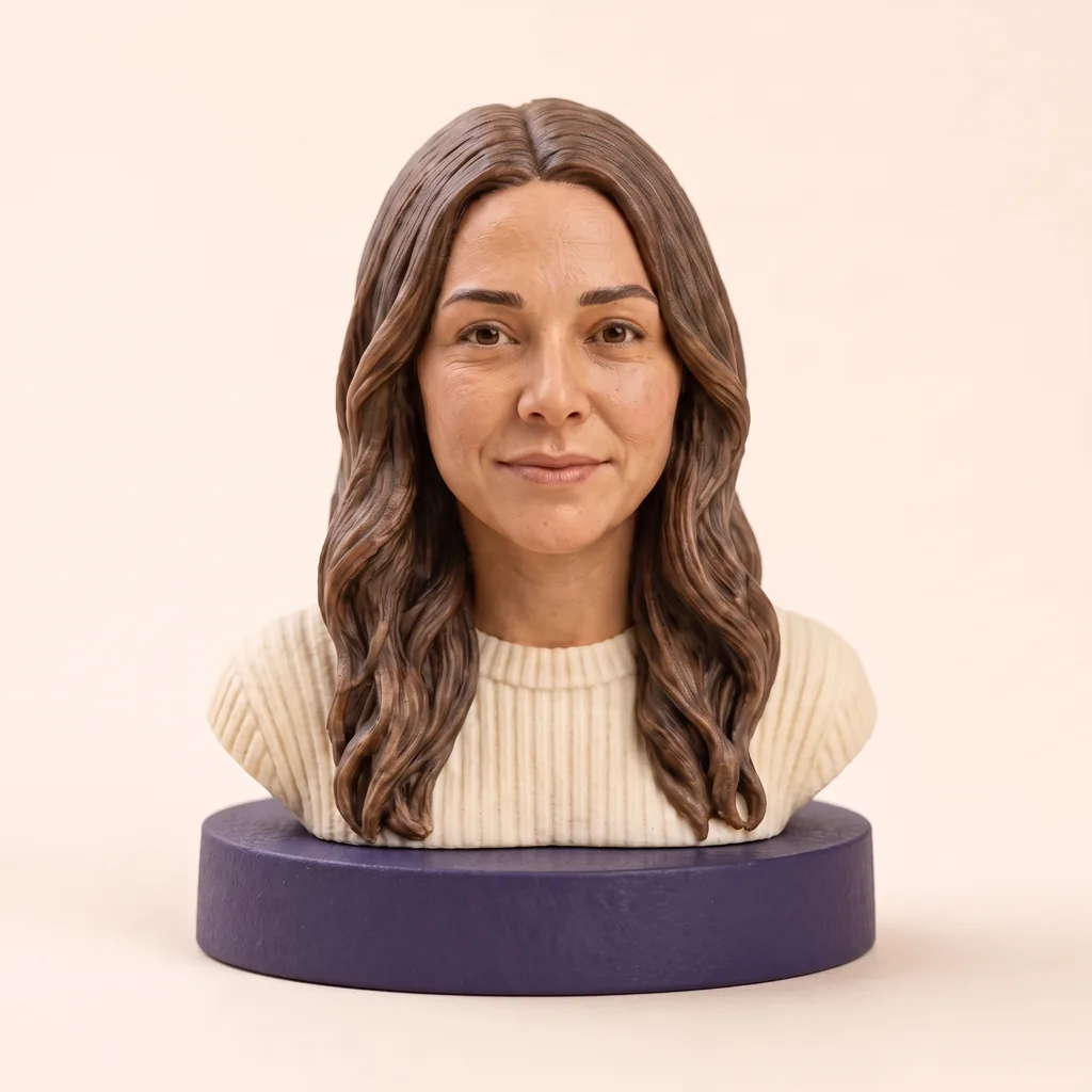 Figurine 1 personne personnalisée — vue 3