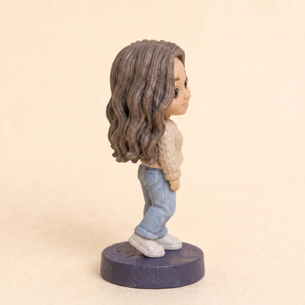 Figurine 1 personne personnalisée — vue 2