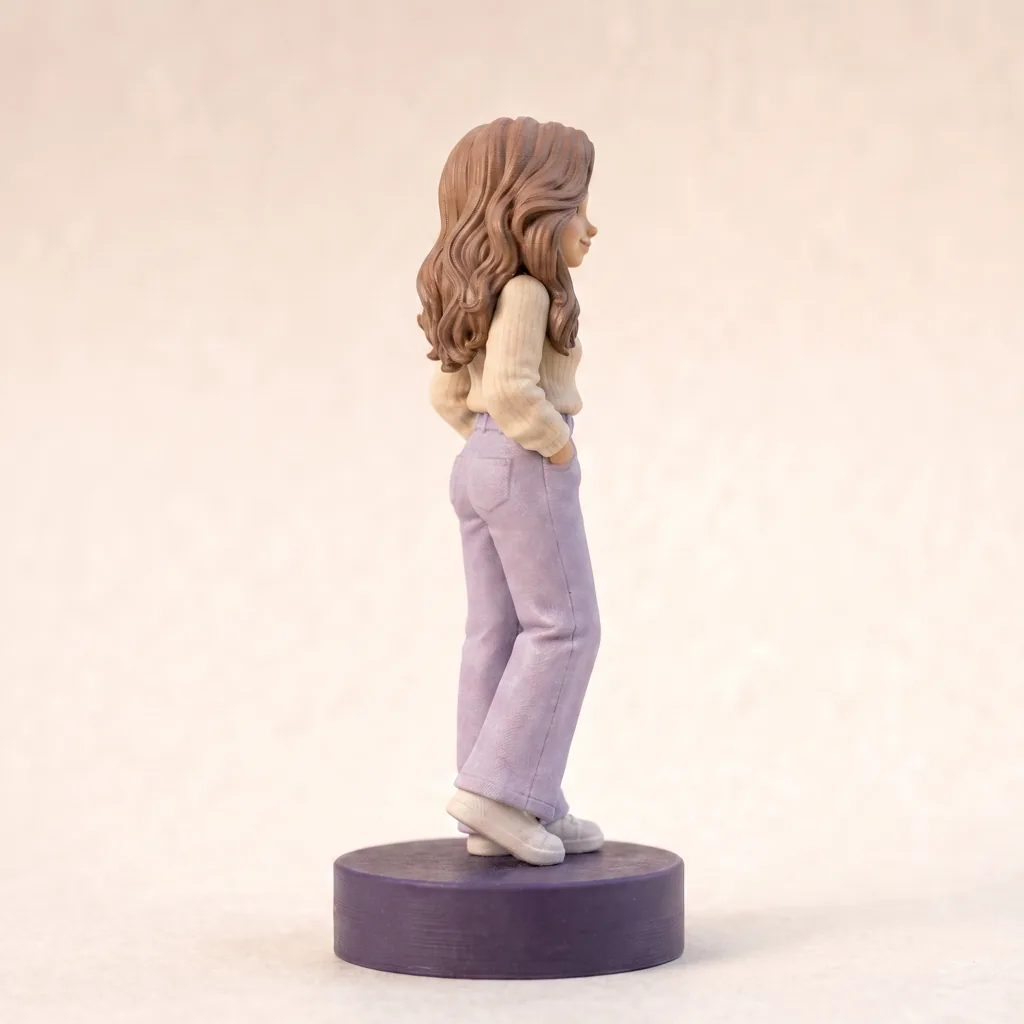 Figurine 1 personne personnalisée — vue 2