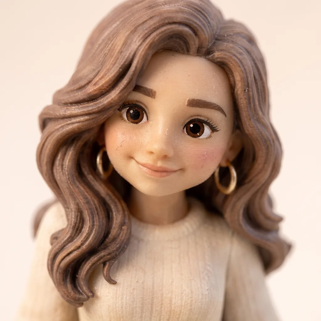 Figurine 1 personne personnalisée — vue 3