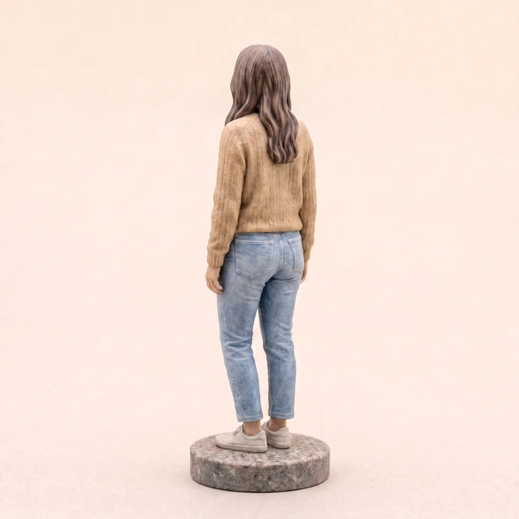 Figurine 1 personne personnalisée — vue 2