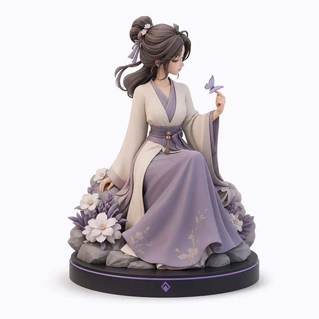 Figurine memorial souvenir personnalisée 7 cm — MiniU