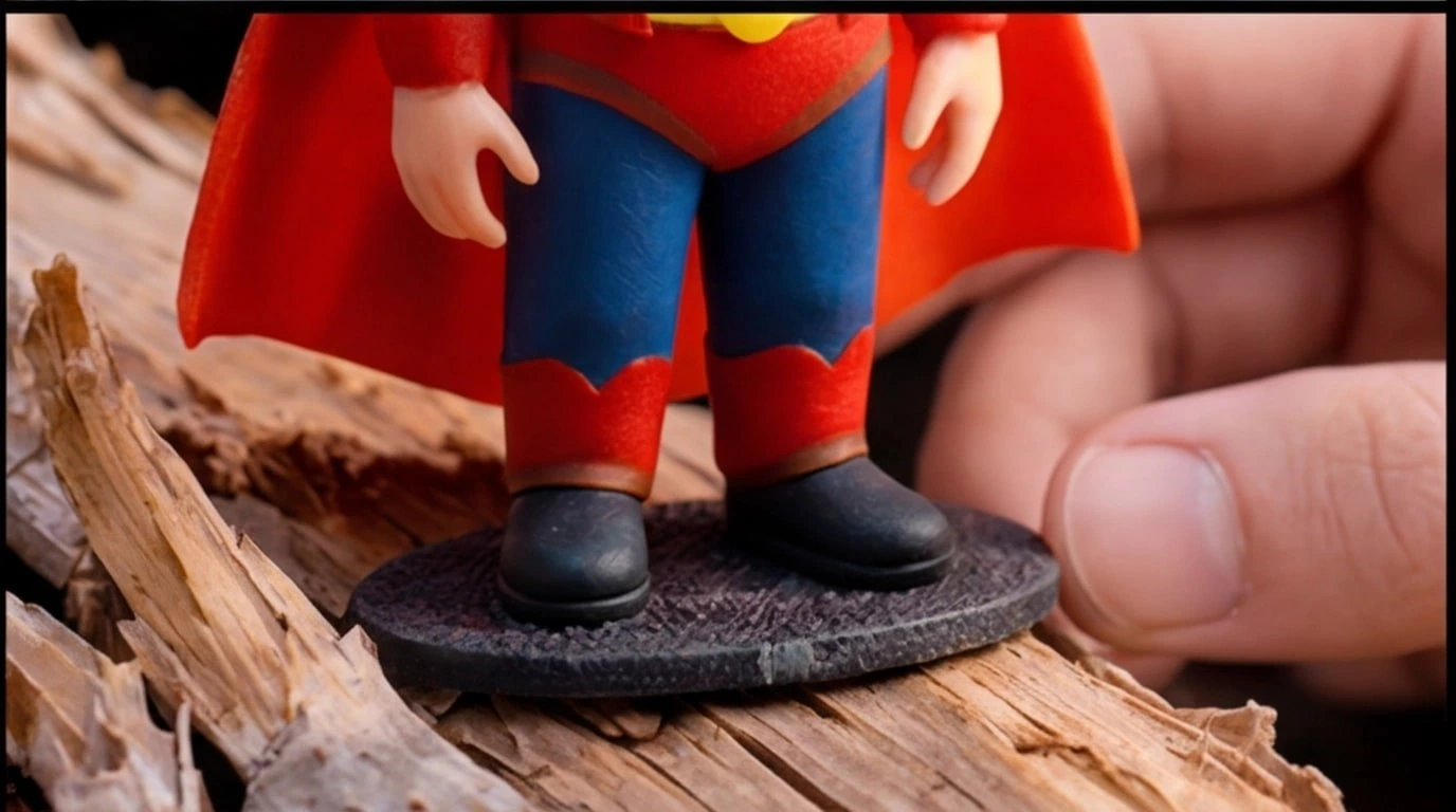 Figurine 3D personnalisee sur mesure 1 sujet 6 cm - Figurine Super-héros - MiniU