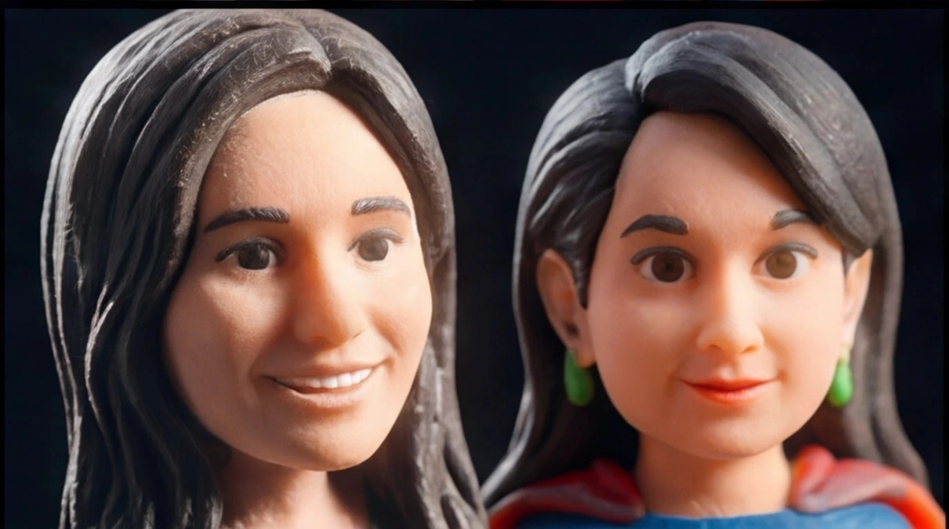 Figurine 3D personnalisée sur mesure 1 sujet 6 cm - MiniU
