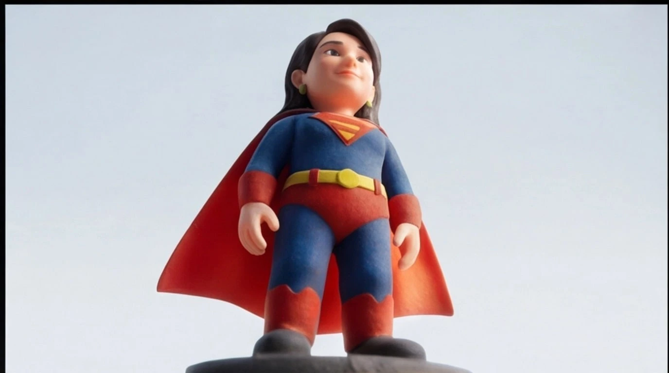 Figurine 3D personnalisee sur mesure 1 sujet 6 cm - Figurine Super-Héroïne - MiniU