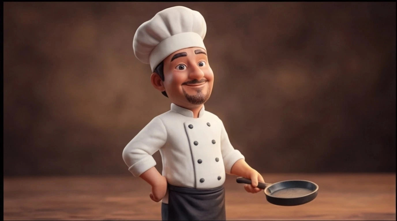 Figurine Chef Étoilé personnalisée – Miniu